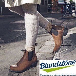 Blundstone SERIES Chelsea Heeled Boot Antique Brown US size 6 or UK size 3